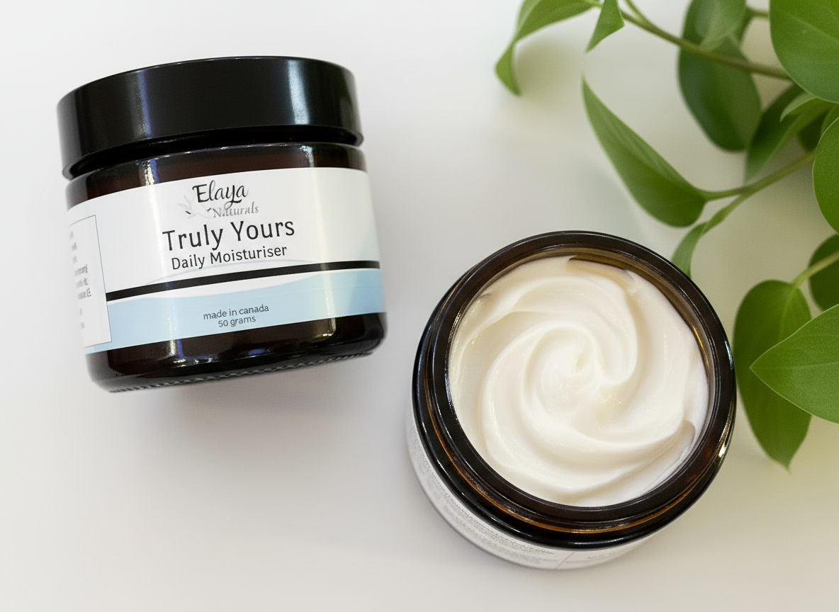 Truly Yours custom face moisturizer.